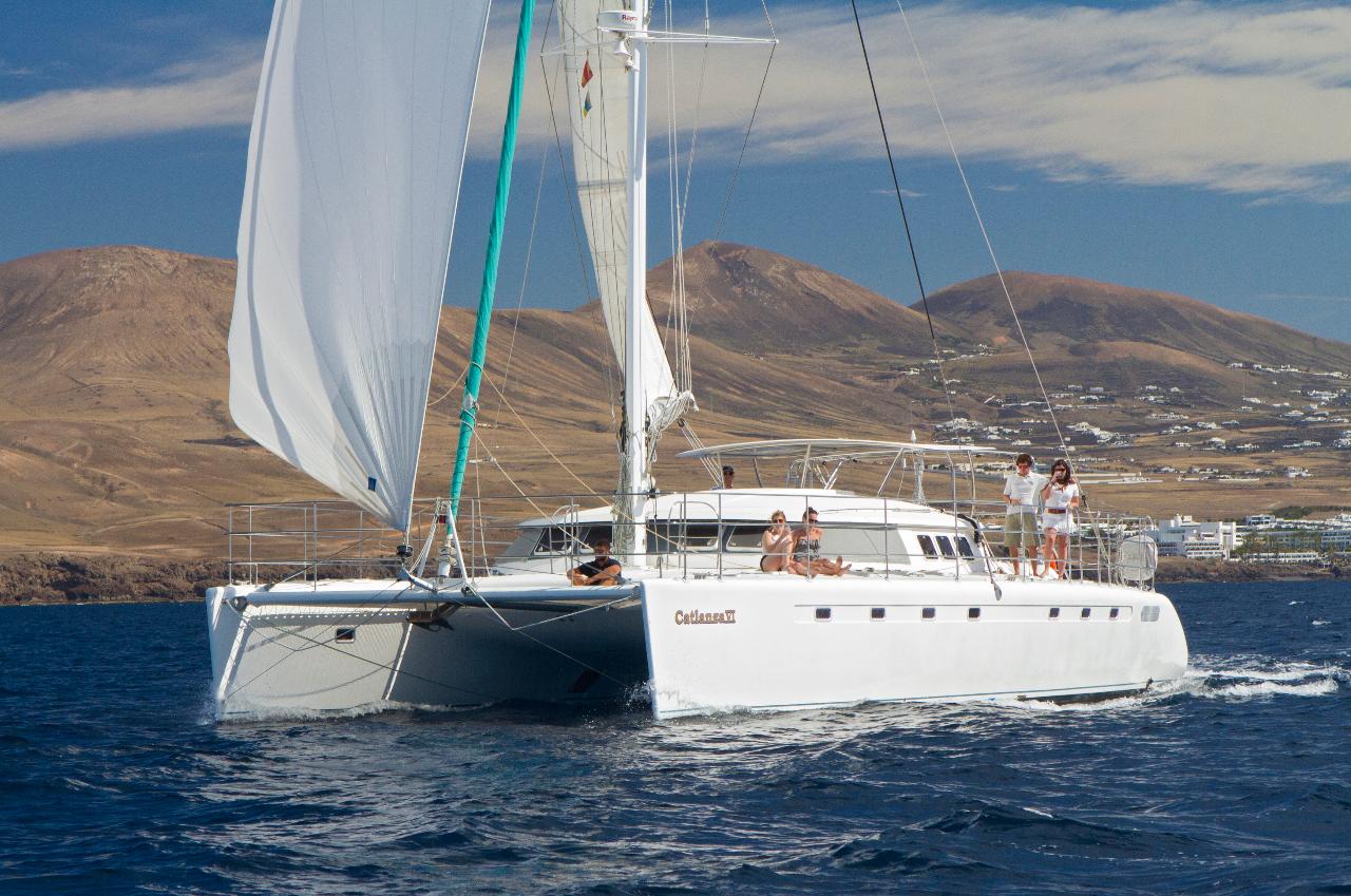 Private catamaran sailing experience